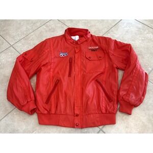 VTG Chrysler Motors Jacket Sz L Indianapolis 500 Dodge Official Truck 1987